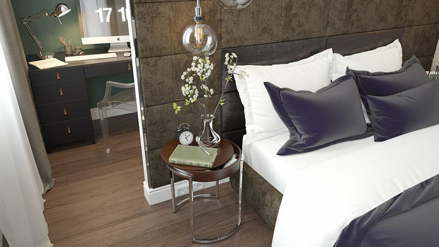Фото из портфолио Квартира, 115 м2 – фотографии дизайна интерьеров на INMYROOM