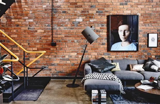 Фото из портфолио Промышленный лофт - стильная квартира в бывшем пивзаводе Мельбурна – фотографии дизайна интерьеров на INMYROOM