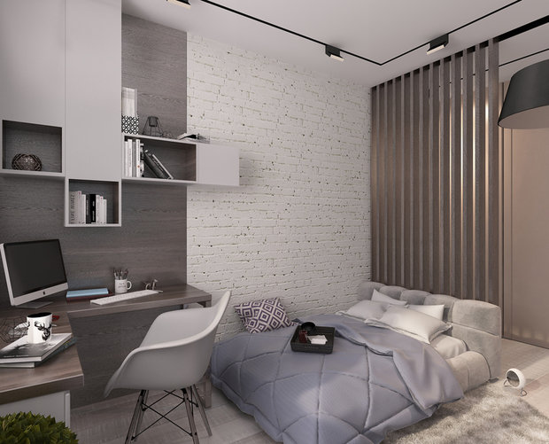 Фото из портфолио Ленинский проспект – фотографии дизайна интерьеров на INMYROOM