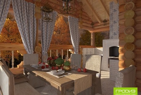 Баня в поселке "Чусовское озеро"