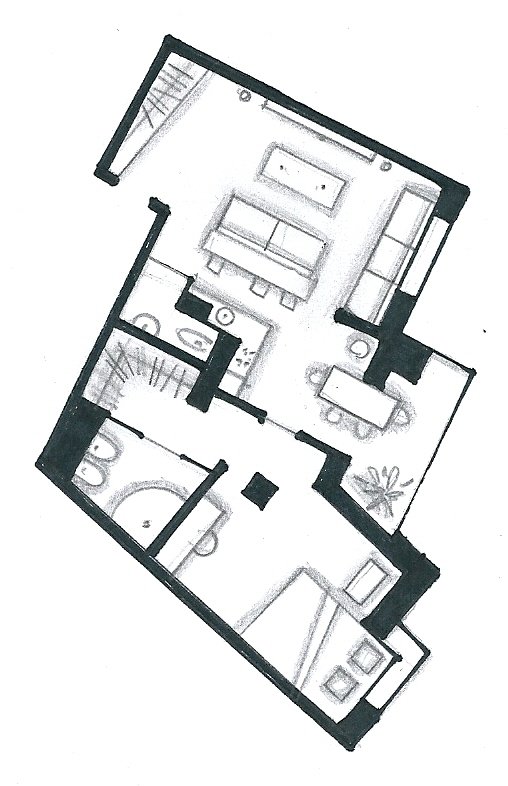 Фото из портфолио Мои перепланировки – фотографии дизайна интерьеров на INMYROOM
