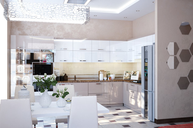Фото из портфолио Выбираем стиль для кухни – фотографии дизайна интерьеров на INMYROOM