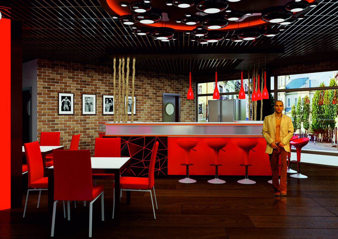 Фото из портфолио Спорткомплекс "АТМОСФЕРА" – фотографии дизайна интерьеров на INMYROOM Фото из портфолио Спорткомплекс "АТМОСФЕРА" – фотографии дизайна интерьеров на INMYROOM