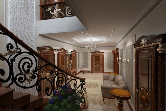 Фотография: Прихожая в стиле Классический, Дом, Дома и квартиры – фото на INMYROOM