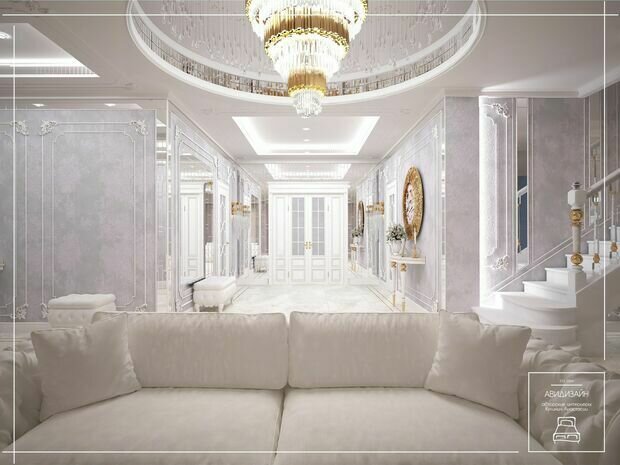 Фото из портфолио Дом в неоклассике. – фотографии дизайна интерьеров на INMYROOM