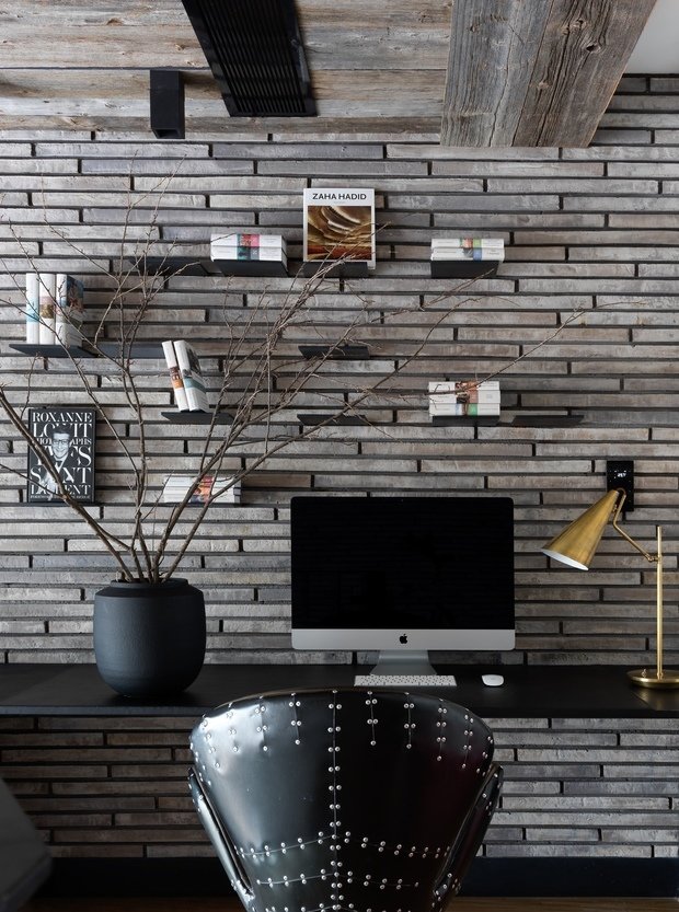 Фотография: Кабинет в стиле Лофт, Квартира, Проект недели, Москва, 4 и больше, Более 90 метров, INRE – фото на INMYROOM