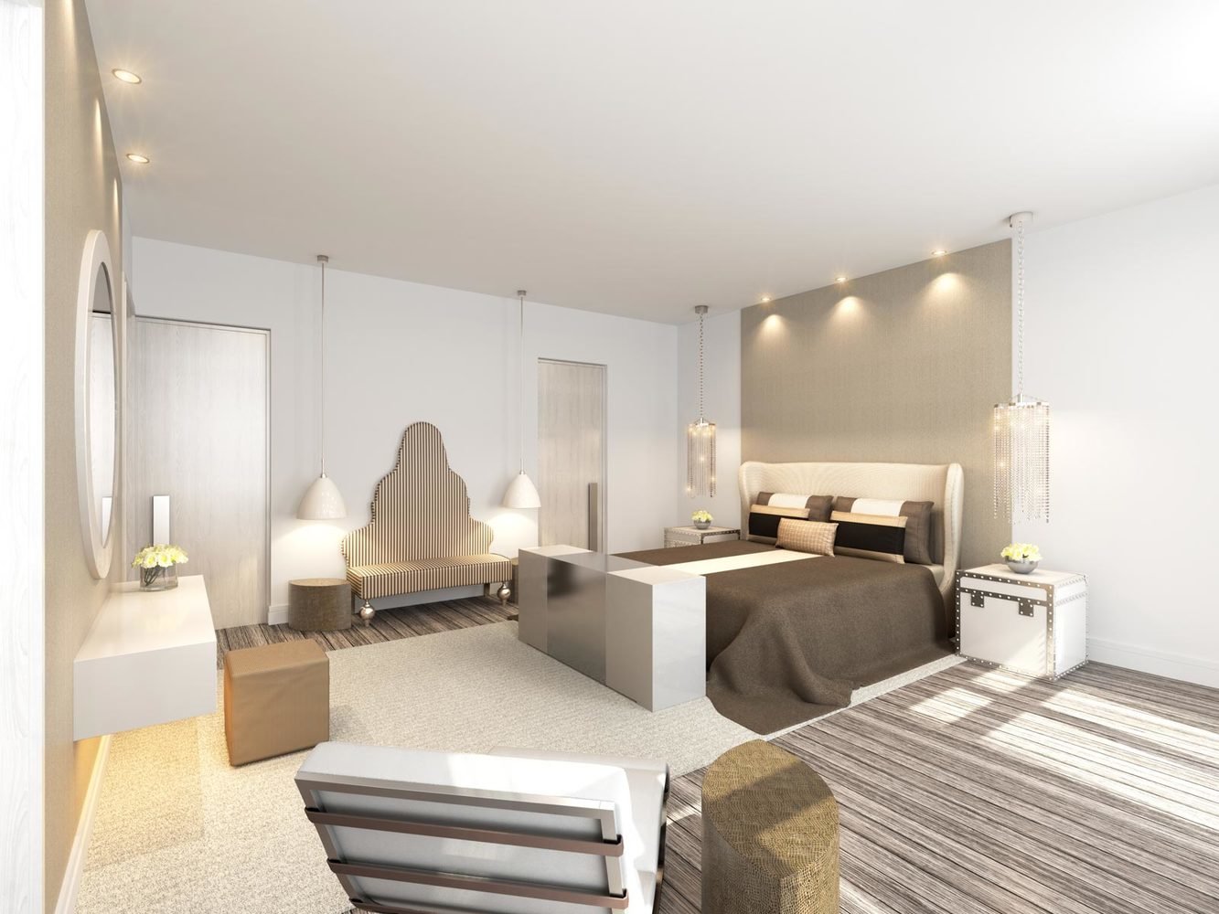 Фотография: Спальня в стиле Современный, Гид, Келли Хоппен – фото на INMYROOM