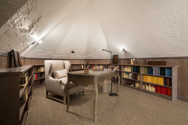 Фотография: Кабинет в стиле Прованс и Кантри, Классический, Дом, Проект недели, Дом и дача, Новая Москва, Юлия Соловьева, 4 и больше, Более 90 метров – фото на INMYROOM