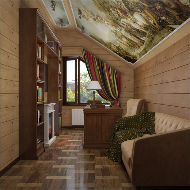 Фото из портфолио загородная избушка – фотографии дизайна интерьеров на INMYROOM