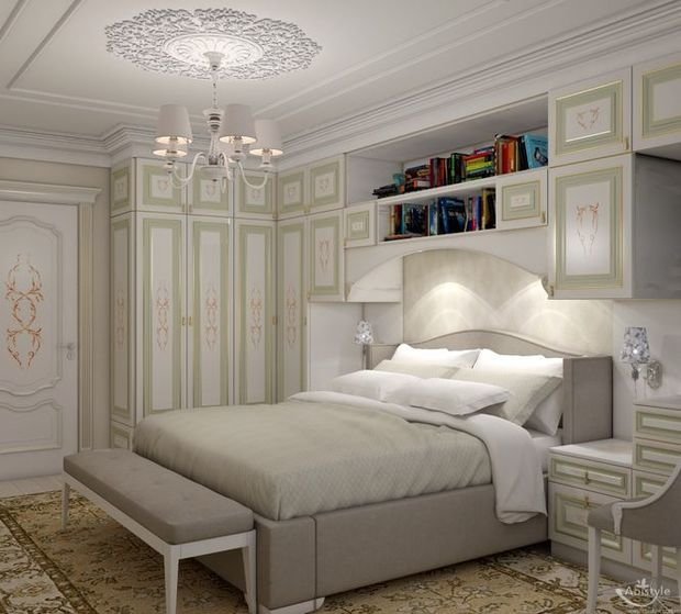 Фото из портфолио спальня – фотографии дизайна интерьеров на InMyRoom.ru