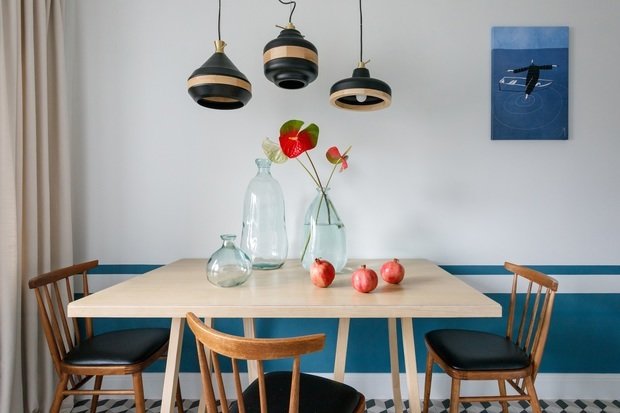 Фотография: Кухня и столовая в стиле Скандинавский, Современный, Квартира, Проект недели, Москва, Инна Величко, 3 комнаты, 60-90 метров – фото на INMYROOM
