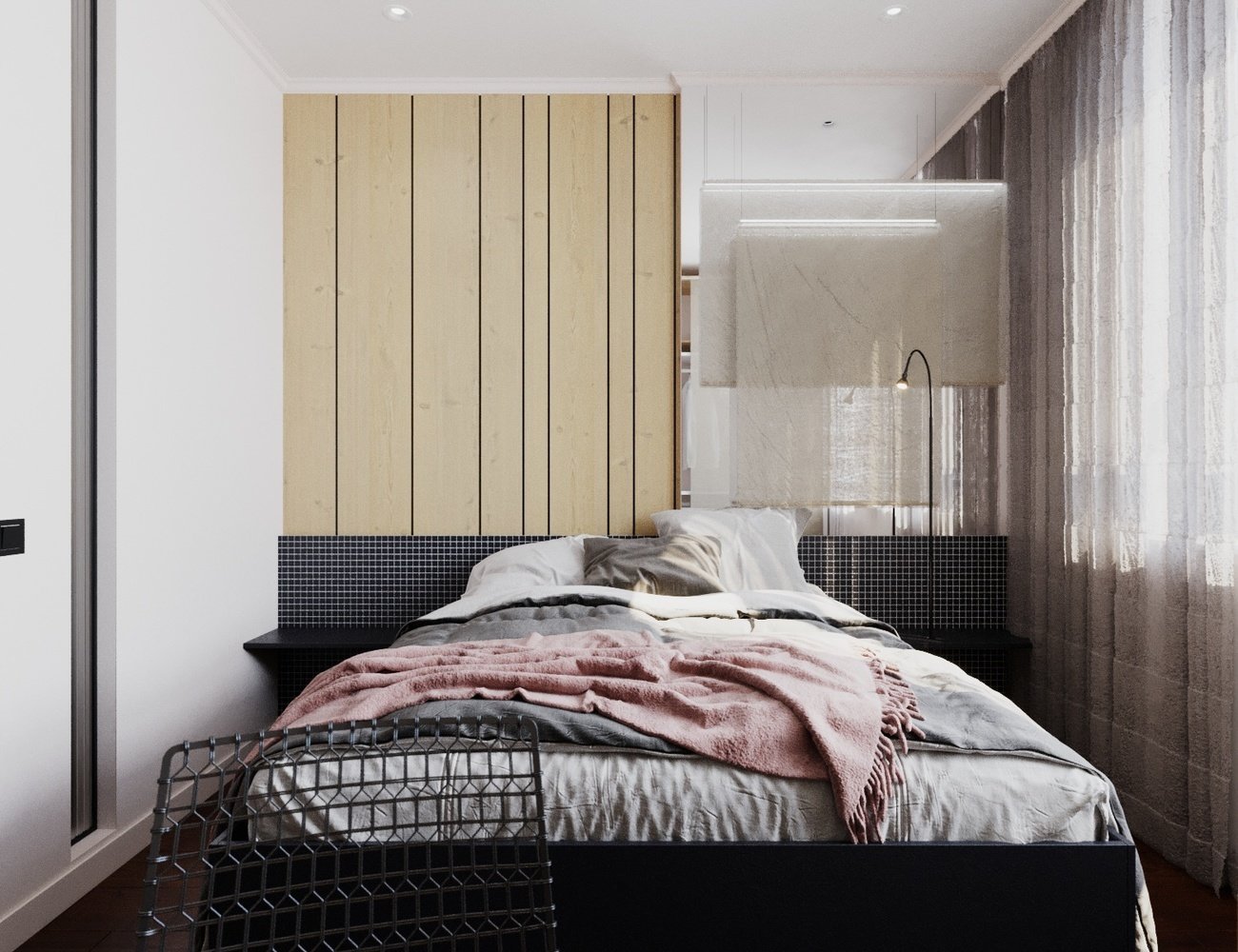 Фотография: Спальня в стиле Современный, Малогабаритная квартира, Квартира, Студия, Проект недели, Москва, Виктория Золина, Zi-Design Interiors, Монолитный дом, 1 комната, до 40 метров – фото на INMYROOM Фотография: Спальня в стиле Современный, Малогабаритная квартира, Квартира, Студия, Проект недели, Москва, Виктория Золина, Zi-Design Interiors, Монолитный дом, 1 комната, до 40 метров – фото на INMYROOM