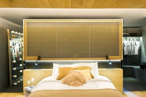 Фотография: Спальня в стиле Лофт, Дом, Дома и квартиры – фото на INMYROOM
