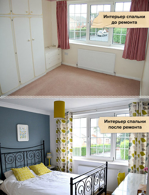 Фотография: Ландшафт в стиле , Спальня, Скандинавский, Современный, Переделка, ИКЕА – фото на INMYROOM