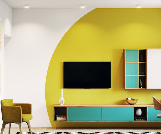 Фотография: Кабинет в стиле Современный, Квартира, Минимализм, Проект недели, Санкт-Петербург, Монолитный дом, 3 комнаты, 60-90 метров, Более 90 метров, LINES – фото на INMYROOM