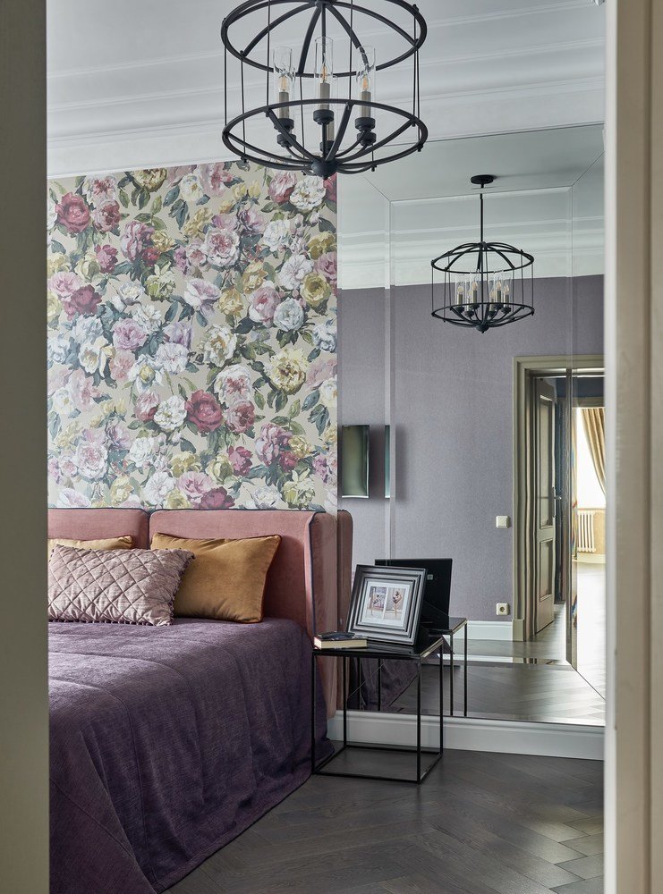 Фотография: Спальня в стиле Современный, Эклектика, Квартира, Проект недели, Калининград, 4 и больше, Более 90 метров, Виктория Лазарева – фото на INMYROOM