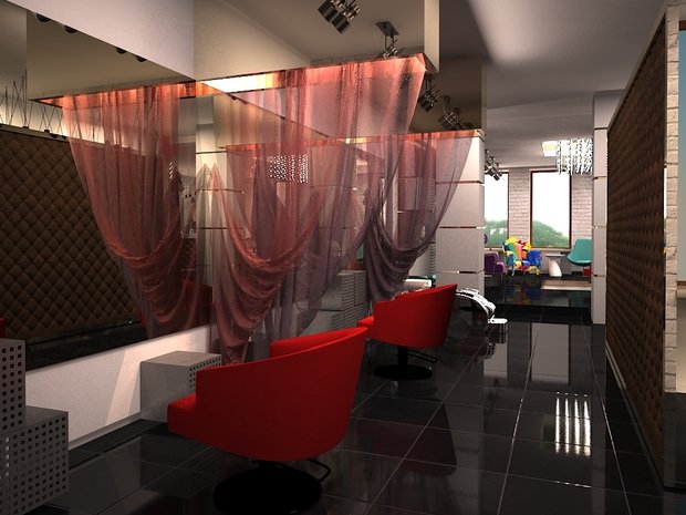 Фото из портфолио Студия причесок и проведения мастер классов – фотографии дизайна интерьеров на INMYROOM