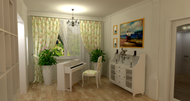 Фото из портфолио Дачный дом в МО – фотографии дизайна интерьеров на InMyRoom.ru