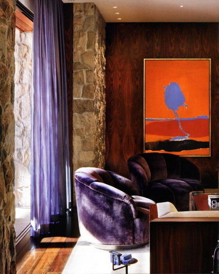 Фотография: Гостиная в стиле Эклектика, Дома и квартиры, Интерьеры звезд – фото на INMYROOM