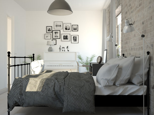 Фото из портфолио монохромная романтика – фотографии дизайна интерьеров на INMYROOM