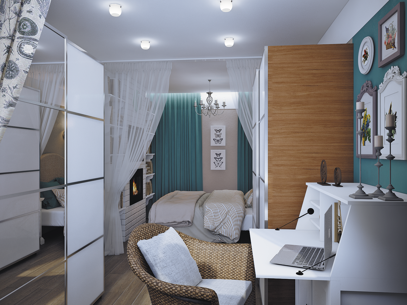 Фото из портфолио Квартира в Москве. 30 жилых метров – фотографии дизайна интерьеров на INMYROOM Фото из портфолио Квартира в Москве. 30 жилых метров – фотографии дизайна интерьеров на INMYROOM