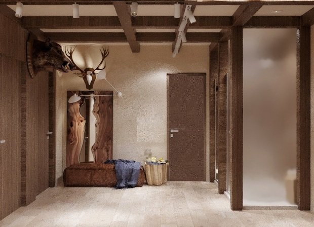 Фото из портфолио ОХОТНИЧЬЯ УСАДЬБА – фотографии дизайна интерьеров на INMYROOM