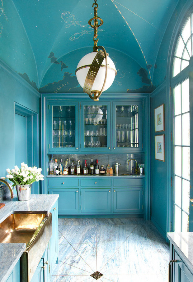 Фотография: Кухня и столовая в стиле Прованс и Кантри, Интерьер комнат – фото на INMYROOM