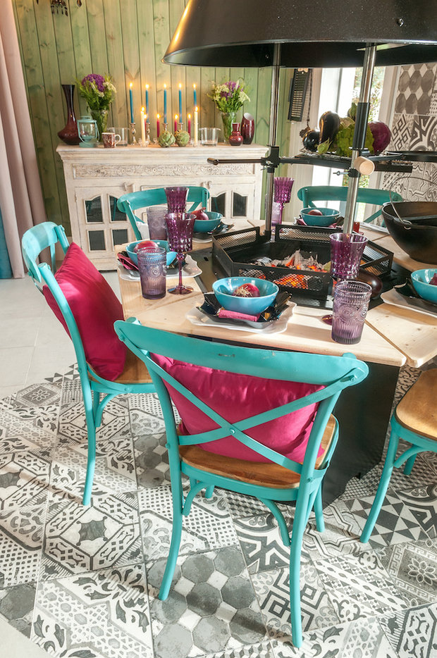 Фотография: Кухня и столовая в стиле Прованс и Кантри, Дом, Дома и квартиры, dom-iz-brusa – фото на INMYROOM