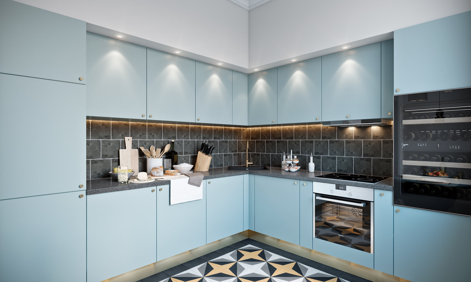 Фотография: Кухня и столовая в стиле Скандинавский, Квартира, Проект недели, Samsung, Co:Interior, 2 комнаты, 60-90 метров, Москав, mid-century modern – фото на INMYROOM Фотография: Кухня и столовая в стиле Скандинавский, Квартира, Проект недели, Samsung, Co:Interior, 2 комнаты, 60-90 метров, Москав, mid-century modern – фото на INMYROOM