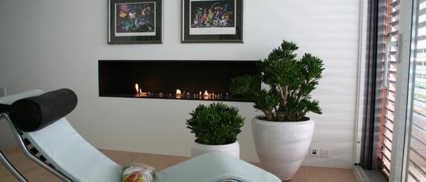 Фото из портфолио Ванная. Биокамин Decoflame. – фотографии дизайна интерьеров на INMYROOM