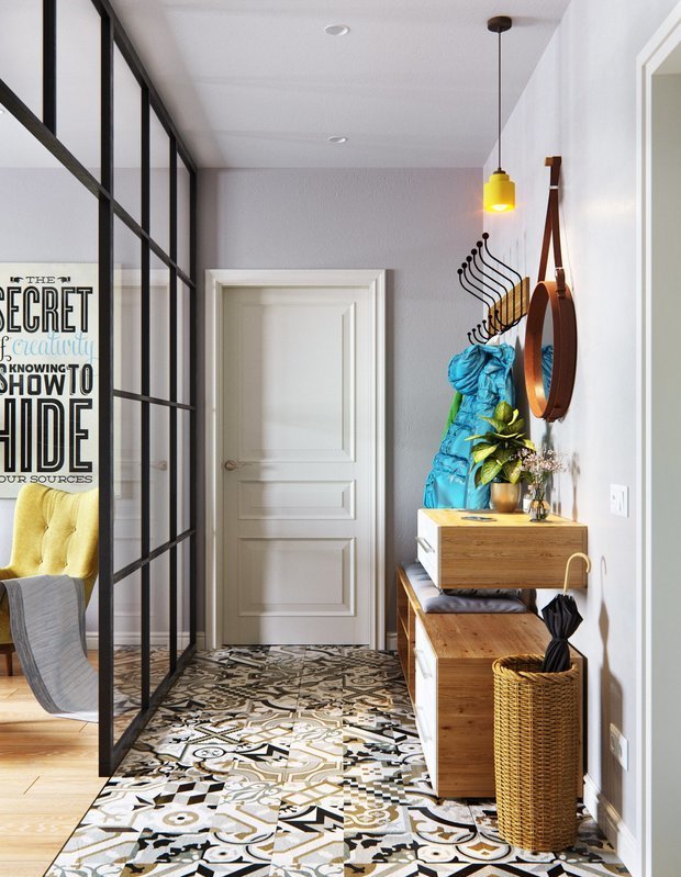 Фотография: Прихожая в стиле Скандинавский, Декор интерьера, Карта покупок, хранение в прихожей, Юлия Чернова, идеи обустройства прихожей, эргономика прихожей, как оформить прихожую, OM Design, Валерия Даньковская, Олег Минц, PROSVIRIN DESIGN STUDIO, Татьяна Лейтан, Дарья Пак, Марина Меренкова – фото на INMYROOM