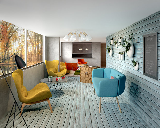 Фото из портфолио Офис  – фотографии дизайна интерьеров на INMYROOM