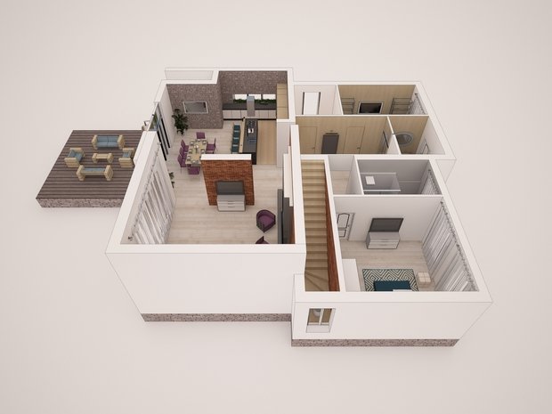 Фото из портфолио Концепция интерьера дома – фотографии дизайна интерьеров на INMYROOM