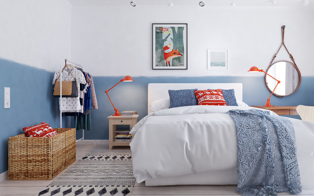 Фото из портфолио Квартира в стиле Mid-century modern от INT2 – фотографии дизайна интерьеров на INMYROOM