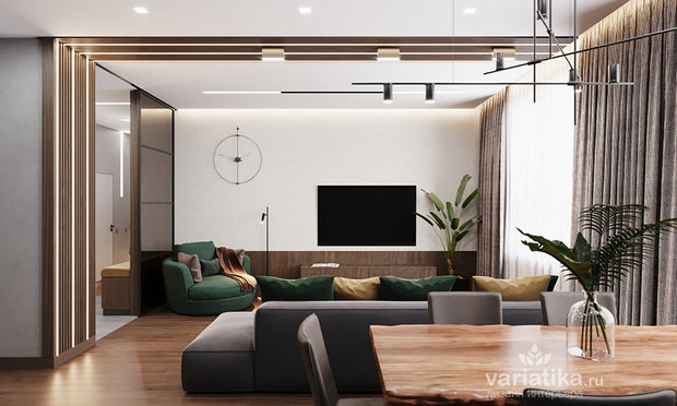 Фото из портфолио 108_silver – фотографии дизайна интерьеров на INMYROOM