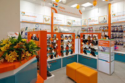 Фото из портфолио Retail chain orthopedic salons Orteca – фотографии дизайна интерьеров на InMyRoom.ru