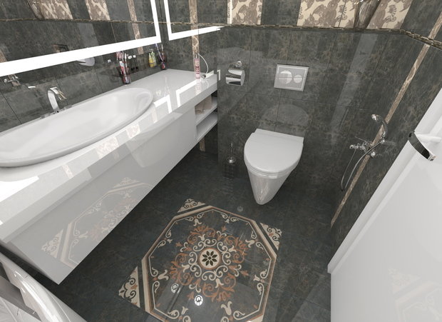 Фото из портфолио Ванная – фотографии дизайна интерьеров на INMYROOM