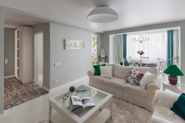 Фото из портфолио Квартира с мебелью Ikea – фотографии дизайна интерьеров на INMYROOM