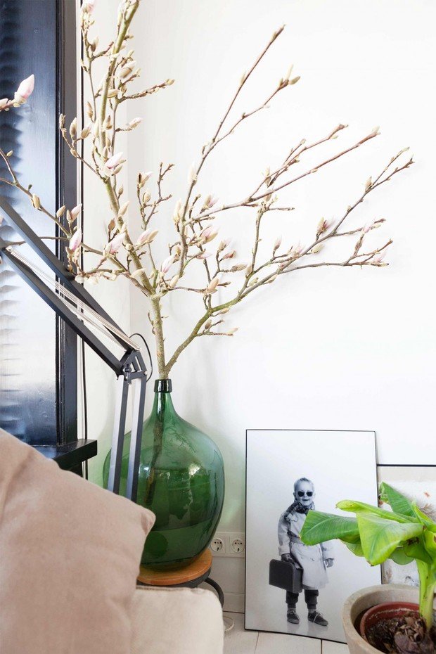 Фото из портфолио Противоречивый интерьер : черные стены, скелеты, чучела животных и впечатляющая коллекция ножей – фотографии дизайна интерьеров на INMYROOM