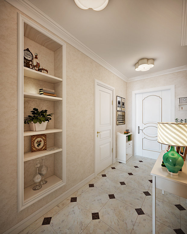 Фото из портфолио Французская классика – фотографии дизайна интерьеров на INMYROOM