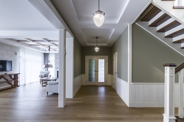 Фото из портфолио Загородный дом под Петербургом – фотографии дизайна интерьеров на INMYROOM