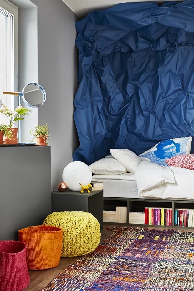 Фото из портфолио "Социальный дом": Трехкомнатная квартира в трех версиях – фотографии дизайна интерьеров на INMYROOM