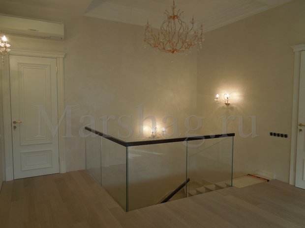 Фото из портфолио Стеклянные перила Маршаг (495)998-73-71 – фотографии дизайна интерьеров на INMYROOM