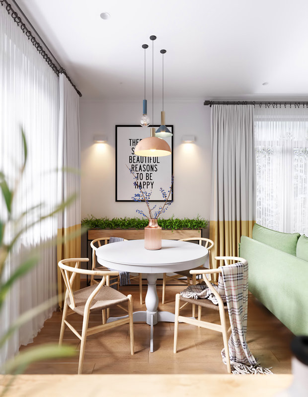 Фотография: Кухня и столовая в стиле Эко, Скандинавский, Дом, Проект недели, Дом и дача, Ленинградская область, Олег Минц – фото на INMYROOM