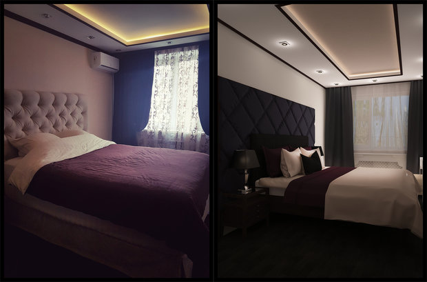 Фото из портфолио Реализация проекта – фотографии дизайна интерьеров на INMYROOM