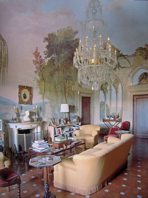 Фотография: Гостиная в стиле Прованс и Кантри,  – фото на INMYROOM