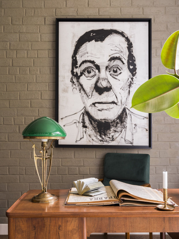 Фото из портфолио Загородный дом в стиле русской усадьбы и mid-century modern – фотографии дизайна интерьеров на INMYROOM