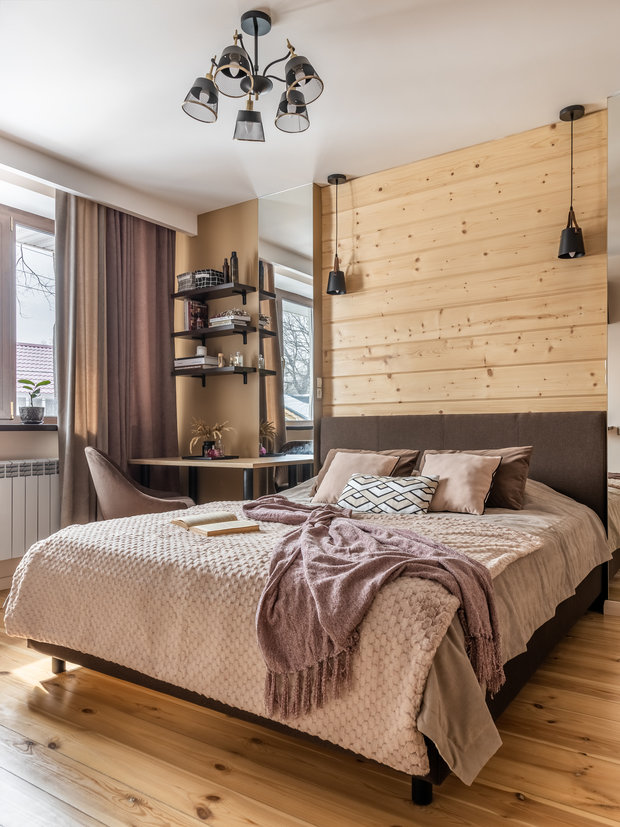 Фотография: Спальня в стиле Современный, Прованс и Кантри, Классический, Эклектика, Дом, Проект дня, Дом и дача, как обустроить загородный дом, дизайн двухэтажного дома, как оформить дом в классическом стиле, 4 и больше, Более 90 метров, Самарская область, Татьяна Киреева, ремонт в доме – фото на INMYROOM