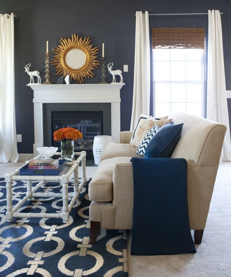 Фотография: Гостиная в стиле Прованс и Кантри, Интерьер комнат – фото на INMYROOM