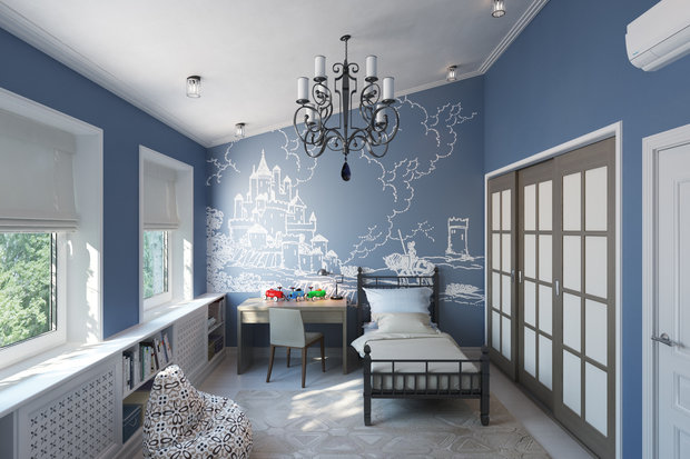 Фото из портфолио 07 Квартира с мансардой – фотографии дизайна интерьеров на INMYROOM